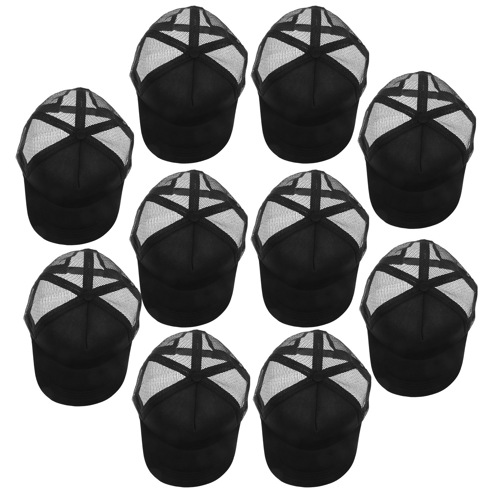 10個入り 無地昇華プリント用メッシュ野球帽 DIY熱転写  - Hat Sublimation Blank のレビューと価格