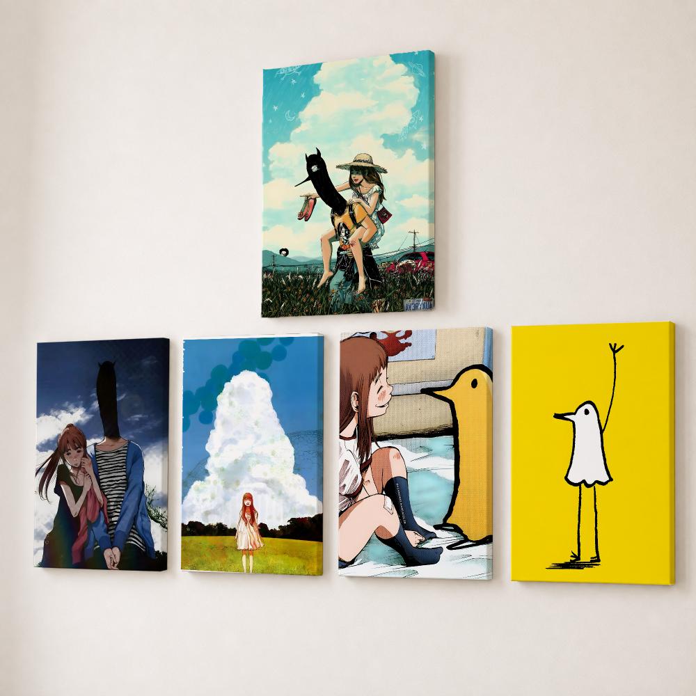 グッドナイト・プンプン アニメ絵画書道 HDキャンバスウォー - Canvas Wrap Ready のレビューと価格