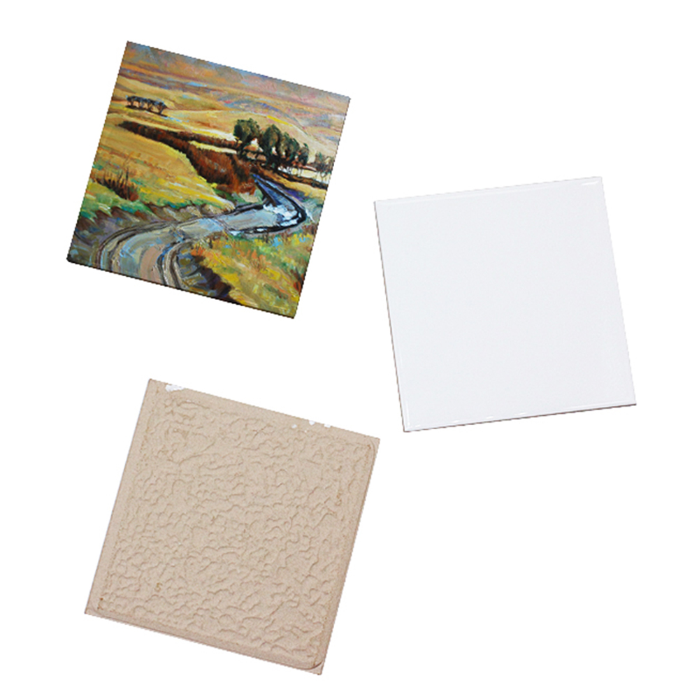 20枚 4.25インチ x 4.25インチ 昇華転写用白無地 - Ceramic Tile Blank のレビューと価格