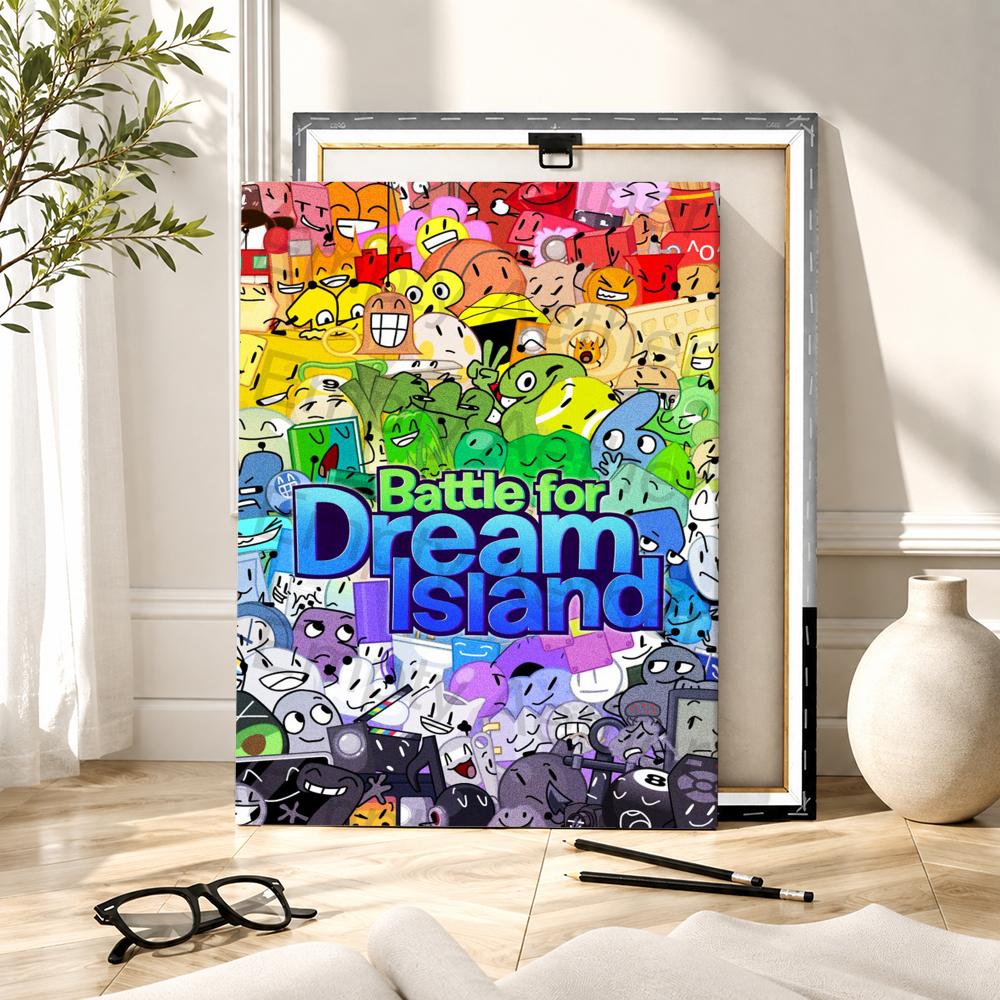 Bfdi B-バトル・フォー・ドリーム・アイランド 絵画・書 - Canvas Wrap Ready のレビューと価格