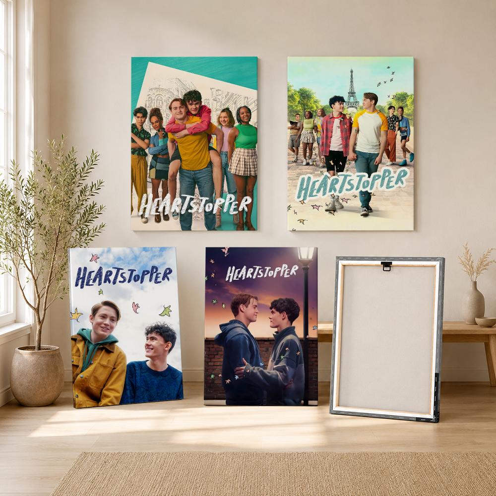 TVホット H-ハートストッパー 映画絵画 書道 HDキャン - Canvas Wrap Ready のレビューと価格