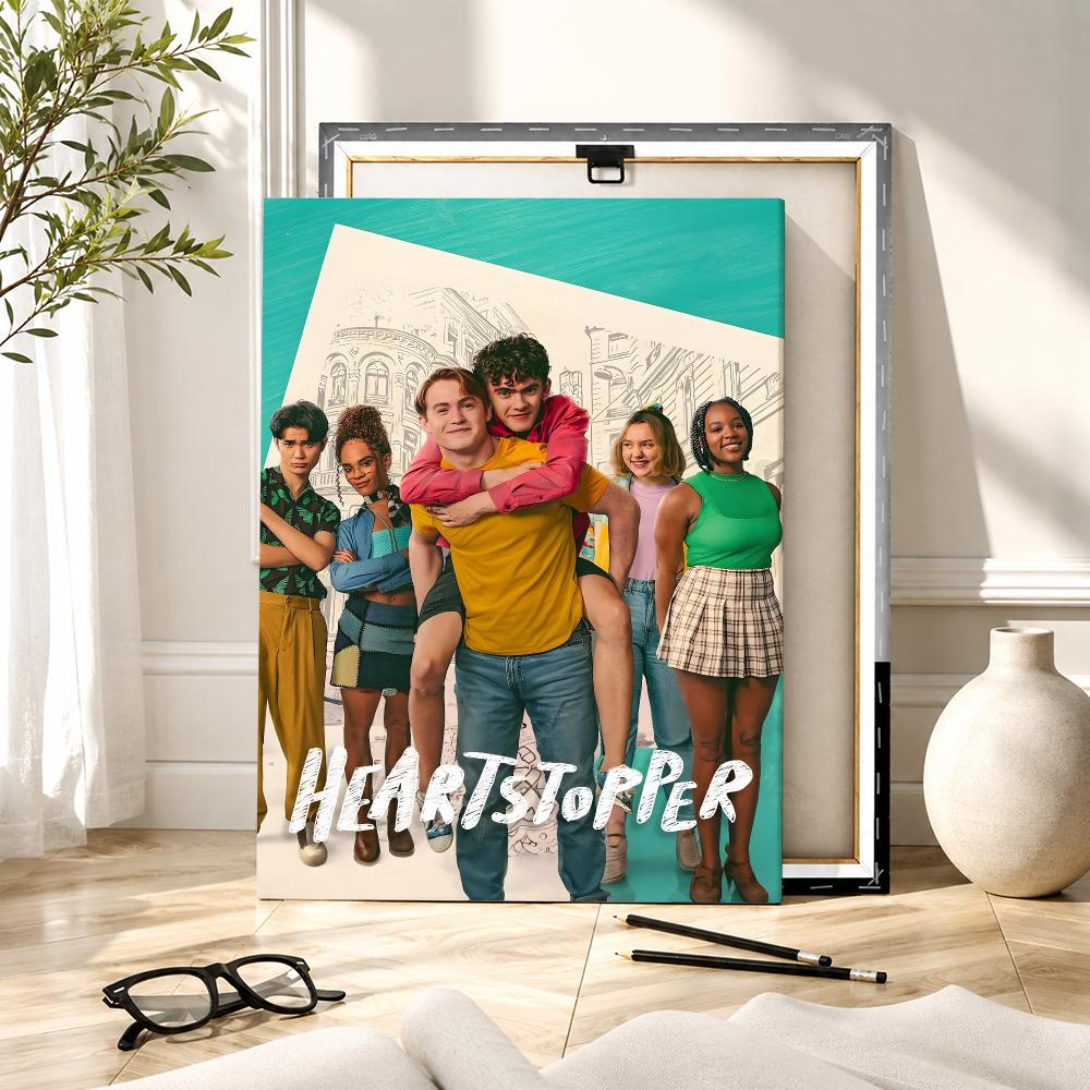 TVホット H-ハートストッパー 映画絵画 書道 HDキャン - Canvas Wrap Ready のレビューと価格